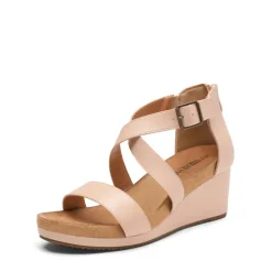 Ankle Strap Open-Toe Platform Wedge Sandals