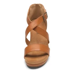 Ankle Strap Open-Toe Platform Wedge Sandals