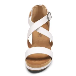 Ankle Strap Open-Toe Platform Wedge Sandals
