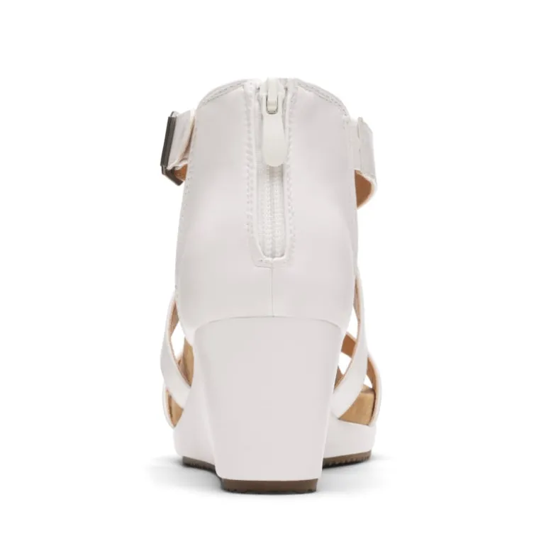 Ankle Strap Open-Toe Platform Wedge Sandals