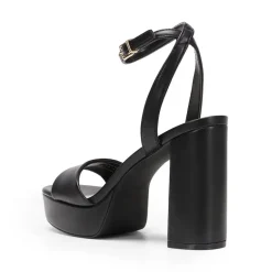 Ankle-Strap Platform Chunky High Heel Sandals