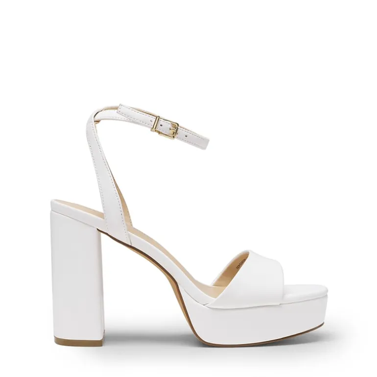 Ankle-Strap Platform Chunky High Heel Sandals