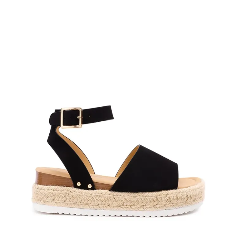 Ankle Strap Platform Espadrille Sandals