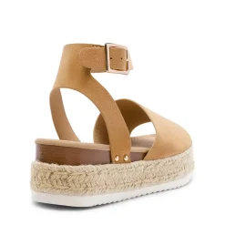 Ankle Strap Platform Espadrille Sandals