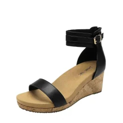 Ankle Strap Platform Wedge Heel Sandals