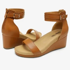 Ankle Strap Platform Wedge Heel Sandals