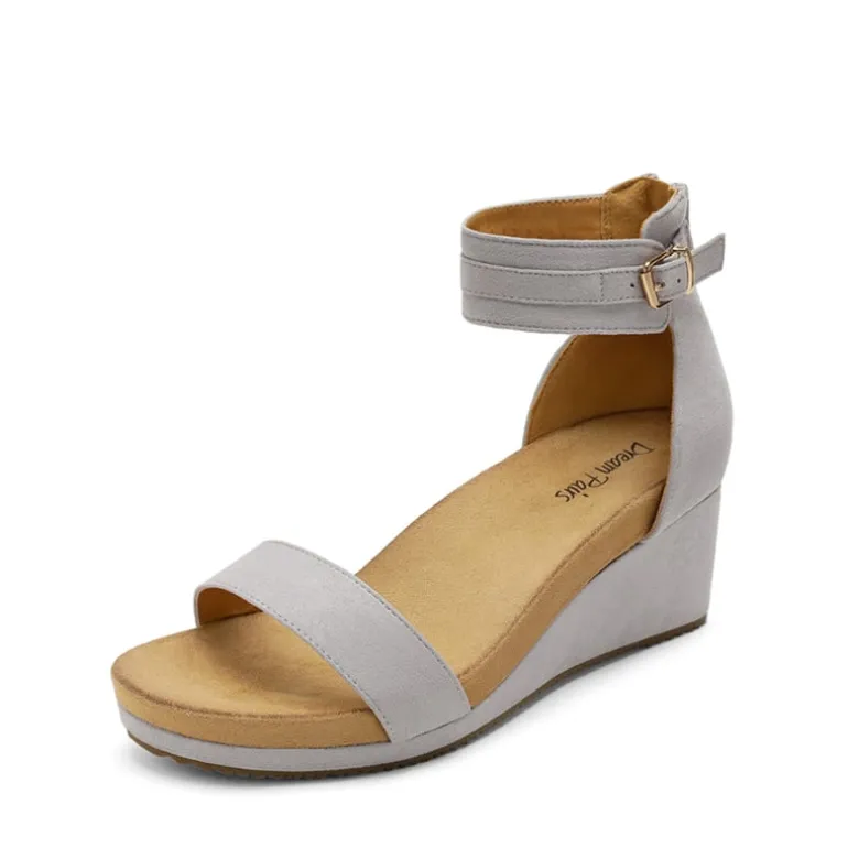 Ankle Strap Platform Wedge Heel Sandals