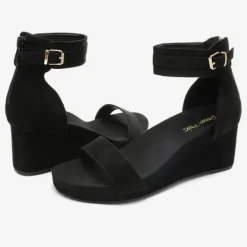 Ankle Strap Platform Wedge Heel Sandals