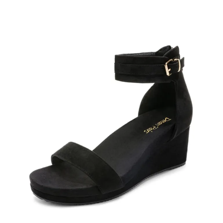 Ankle Strap Platform Wedge Heel Sandals
