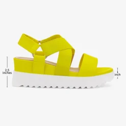 Ankle Strap Platform Wedge Sandals