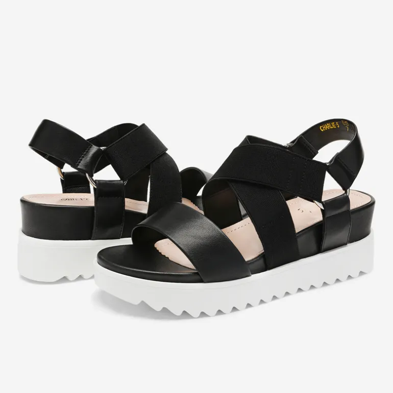 Ankle Strap Platform Wedge Sandals