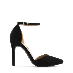Ankle Strap Pointed Toe Stiletto Heels Pumps