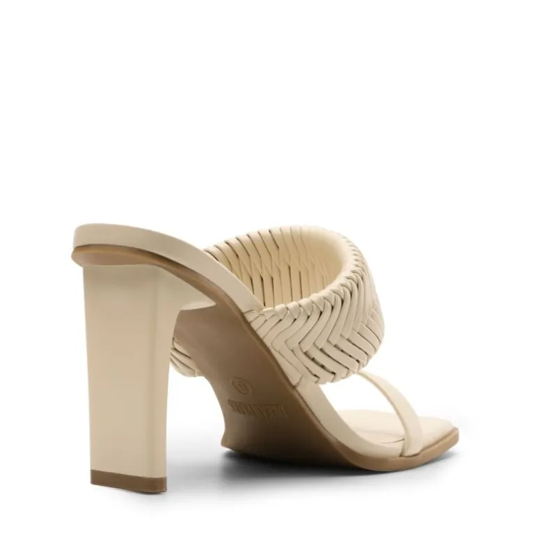 Ankle Strap Rectangular Square Toe Heel Sandals