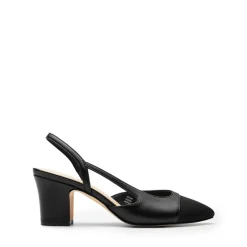 Ankle Strap Slingback Cap Toe Pumps