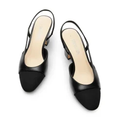 Ankle Strap Slingback Cap Toe Pumps