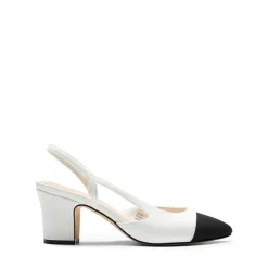 Ankle Strap Slingback Cap Toe Pumps