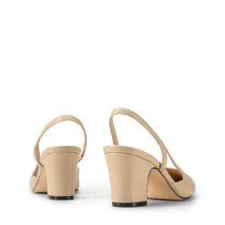 Ankle Strap Slingback Cap Toe Pumps