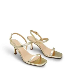 Ankle Strap Square-Toe Strappy Sandals
