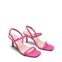 Ankle Strap Square-Toe Strappy Sandals