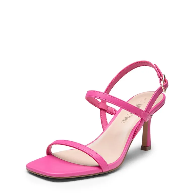 Ankle Strap Square-Toe Strappy Sandals