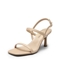 Ankle Strap Square-Toe Strappy Sandals