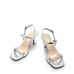Ankle Strap Square-Toe Strappy Sandals