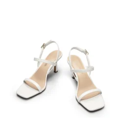 Ankle Strap Square-Toe Strappy Sandals