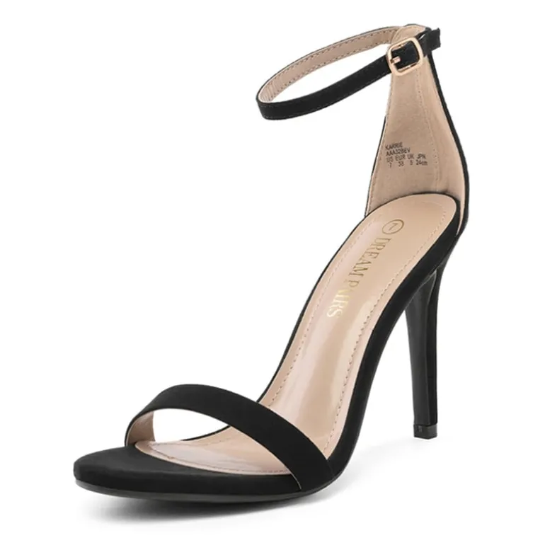 Ankle Strap Stiletto High Heel Sandals