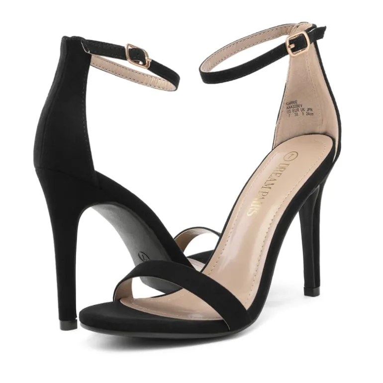 Ankle Strap Stiletto High Heel Sandals
