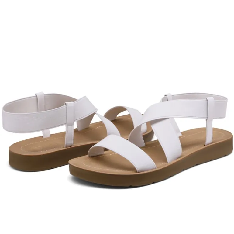 Ankle Strap Summer Flat Sandals