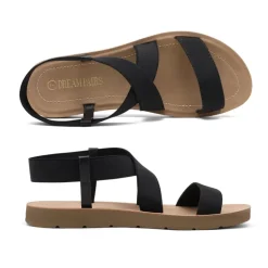 Ankle Strap Summer Flat Sandals