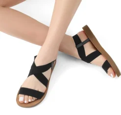 Ankle Strap Summer Flat Sandals