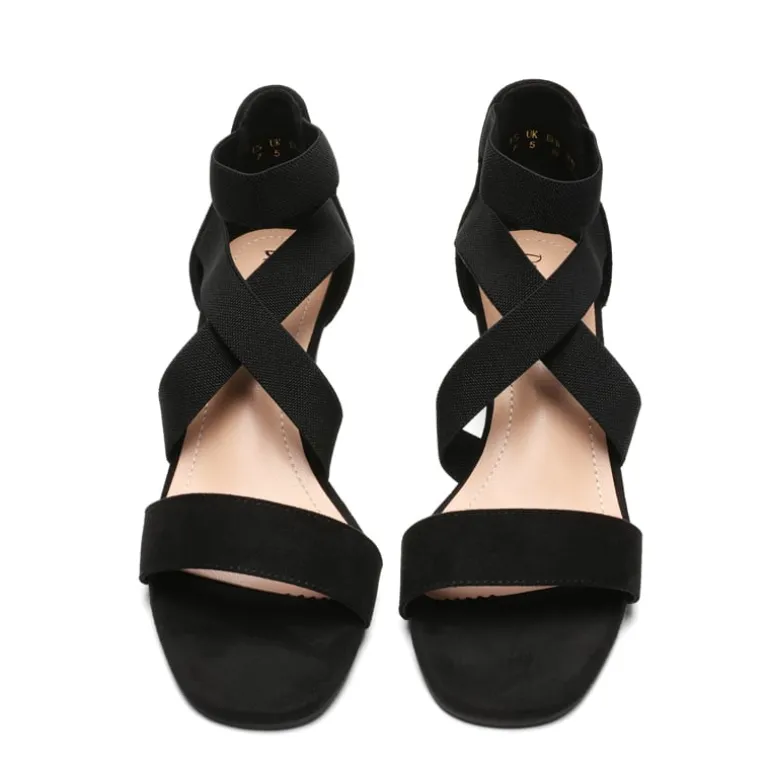 Ankle Strap Wedge Heel Sandals