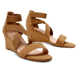 Ankle Strap Wedge Heel Sandals