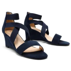 Ankle Strap Wedge Heel Sandals