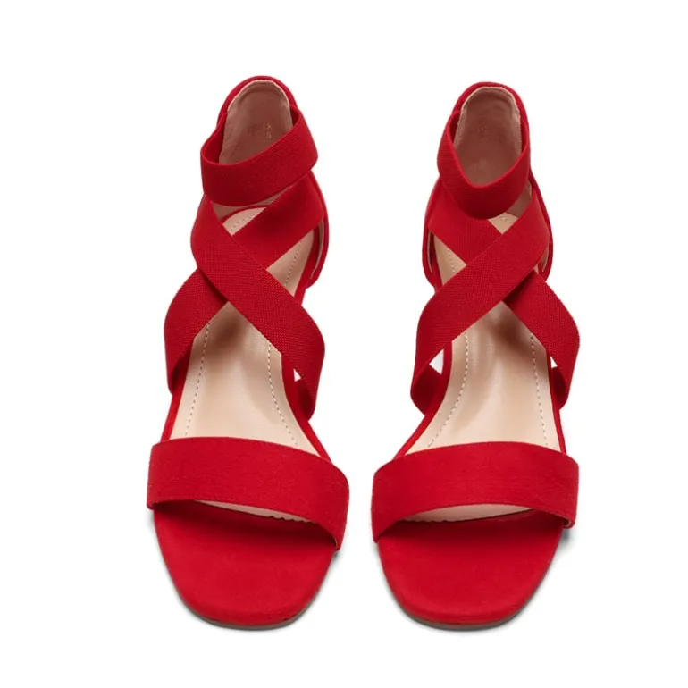 Ankle Strap Wedge Heel Sandals