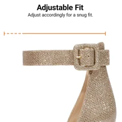 Annee Pointed Toe Low Chunky Heels Pump Shoes