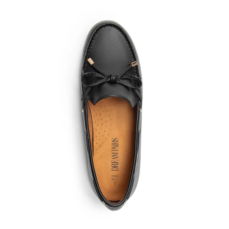 Arch Support Bowknot Loafers