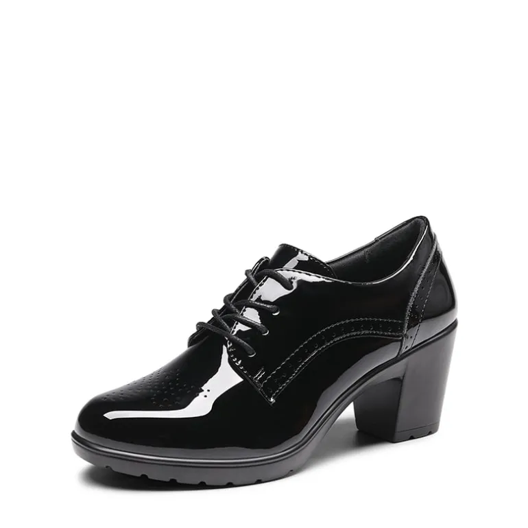 Arch Support Chunky Heel Oxfords