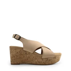 Arch Support Criss-cross Wedge Sandals