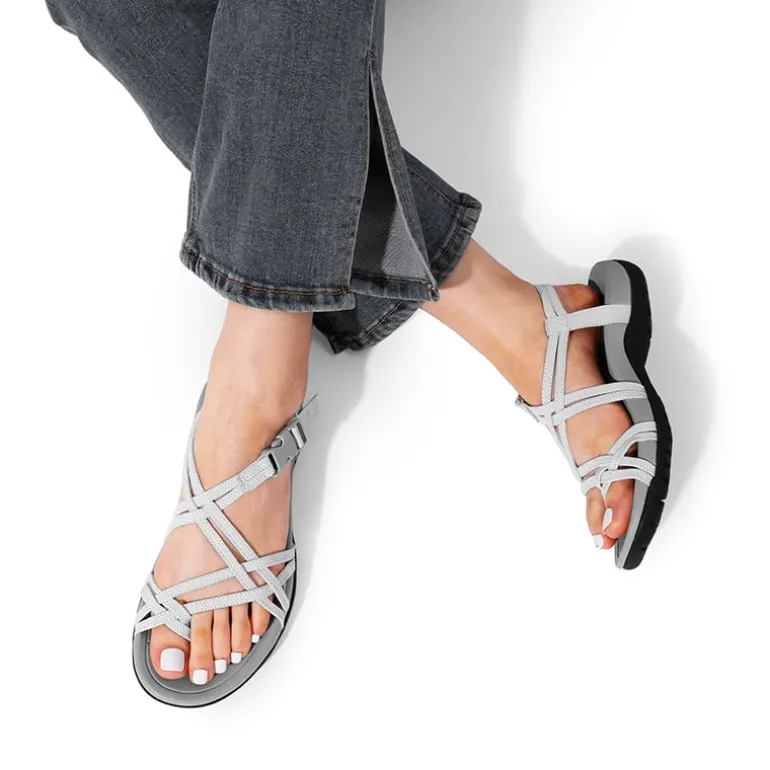 Arch Support Elastic Strap Athletic Sandals