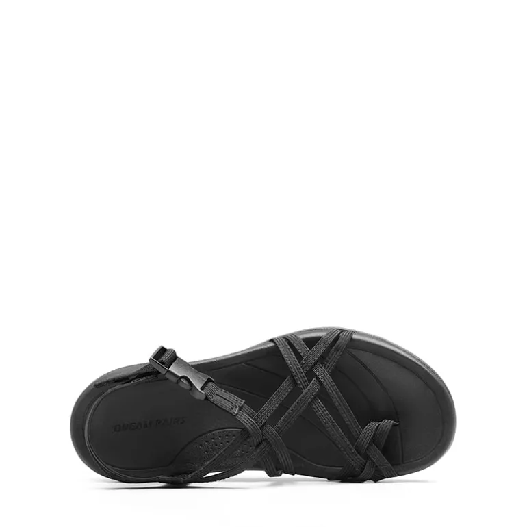 Arch Support Elastic Strap Athletic Sandals