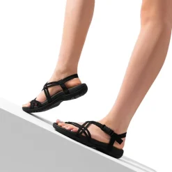 Arch Support Elastic Strap Athletic Sandals