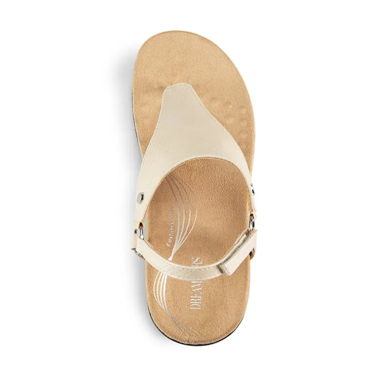 Arch Support Flat Thong Sandals