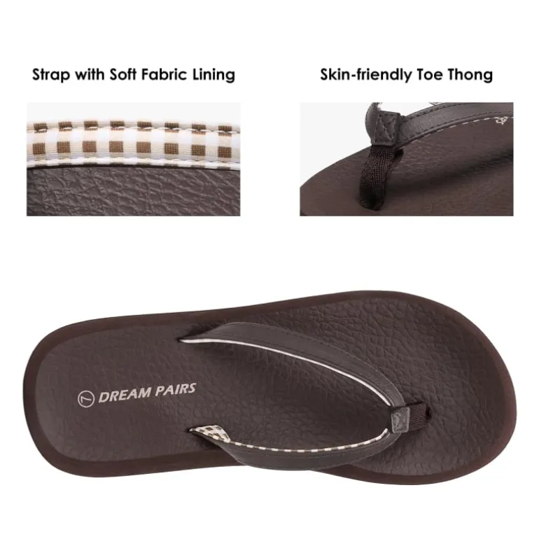 Arch Support Flip Flops