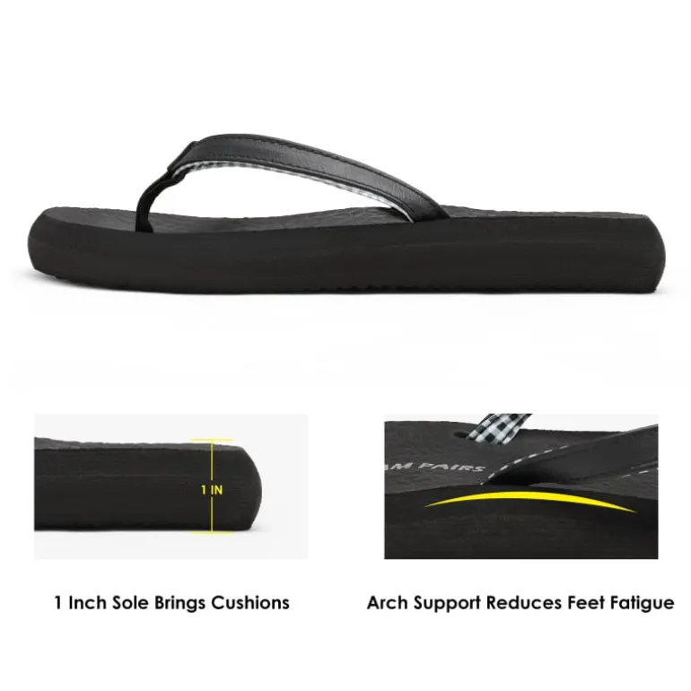 Arch Support Flip Flops