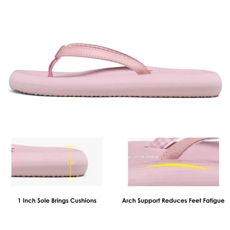 Arch Support Flip Flops