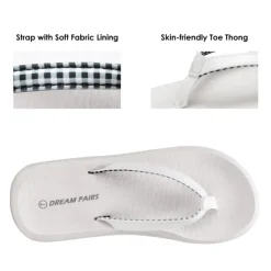 Arch Support Flip Flops