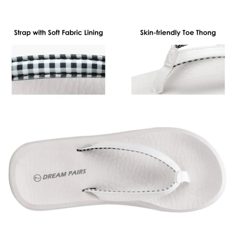 Arch Support Flip Flops