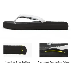 Arch Support Flip Flops